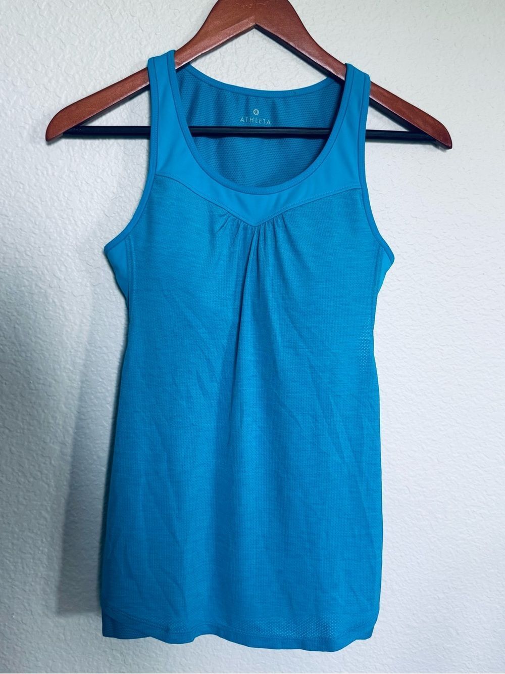 Athleta Blue Sports Bra Active Athletic Tank Top XS
